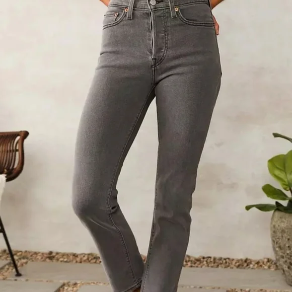 New Levis Wedgie Straight High Waisted Jeans - Picture 9 of 10